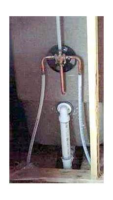 Blue Water Supply Pipe